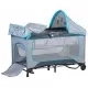 Patut pliant Ecotoys cu functie de leganare Patut pliant Ecotoys cu functie de leganare