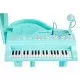 Pian cu microfon Ecotoys HC490481 - Turcoaz Pian cu microfon Ecotoys HC490481 - Turcoaz