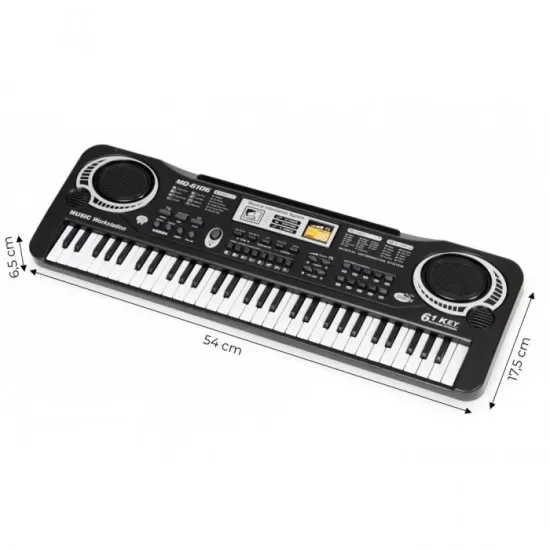Pian electric pentru copii cu microfon Ecotoys HC158194 Pian electric pentru copii cu microfon Ecotoys HC158194