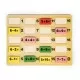Piese tip domino cu calcule matematice si tabla Ecotoys Piese tip domino cu calcule matematice si tabla Ecotoys