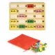 Piese tip domino cu calcule matematice si tabla Ecotoys Piese tip domino cu calcule matematice si tabla Ecotoys