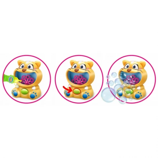 Pisicuta cu balonase din sapun Ricokids RK-900 Pisicuta cu balonase din sapun Ricokids RK-900