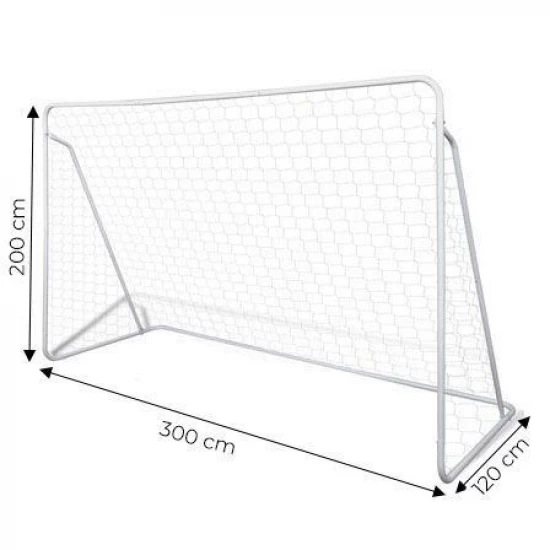 Poarta de fotbal 300 x 120 x 200 cm Ecotoys DS1456 Poarta de fotbal 300 x 120 x 200 cm Ecotoys DS1456