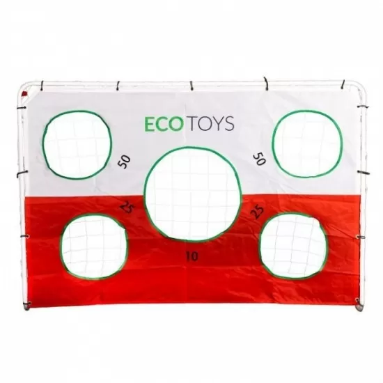 Poarta de fotbal cu prelata Ecotoys DS8011 Poarta de fotbal cu prelata Ecotoys DS8011