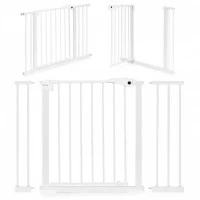 Poarta de siguranta 74-105 cm Ecotoys SG-012-W - Alb