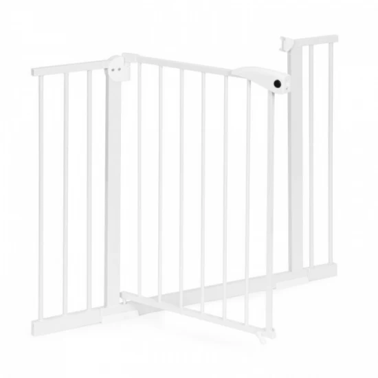 Poarta de siguranta 74-105 cm Ecotoys SG-012-W - Alb