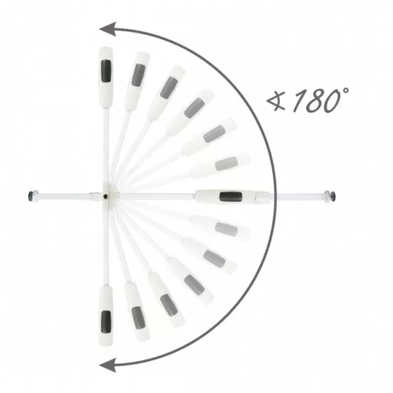 Poarta de siguranta 74-105 cm Kidwell Guarda - Alb Poarta de siguranta 74-105 cm Kidwell Guarda - Alb