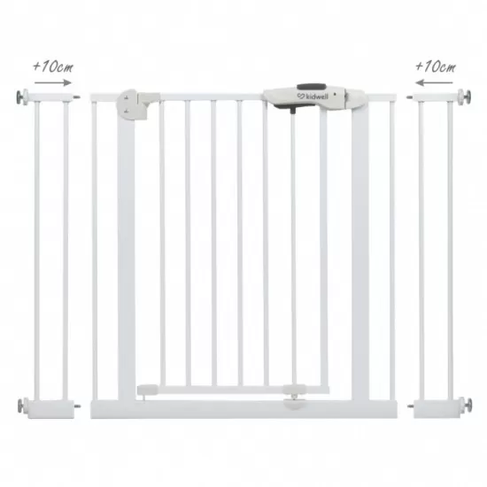 Poarta de siguranta 74-105 cm Kidwell Guarda - Alb Poarta de siguranta 74-105 cm Kidwell Guarda - Alb