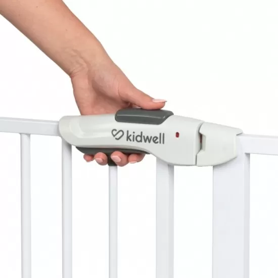 Poarta de siguranta 74-105 cm Kidwell Guarda - Alb Poarta de siguranta 74-105 cm Kidwell Guarda - Alb