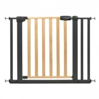 Poarta de siguranta 74-105 cm Kidwell Trasti - Negru