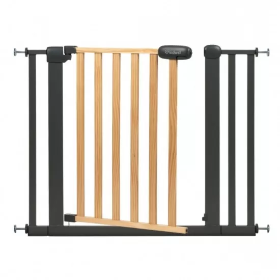 Poarta de siguranta 74-105 cm Kidwell Trasti - Negru Poarta de siguranta 74-105 cm Kidwell Trasti - Negru