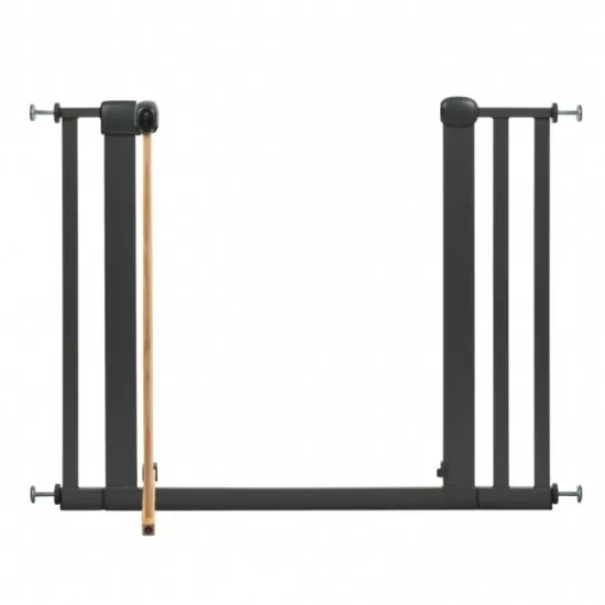 Poarta de siguranta 74-105 cm Kidwell Trasti - Negru Poarta de siguranta 74-105 cm Kidwell Trasti - Negru