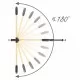Poarta de siguranta 74-105 cm Kidwell Trasti - Negru Poarta de siguranta 74-105 cm Kidwell Trasti - Negru