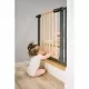 Poarta de siguranta 74-105 cm Kidwell Trasti - Negru Poarta de siguranta 74-105 cm Kidwell Trasti - Negru