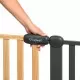 Poarta de siguranta 74-105 cm Kidwell Trasti - Negru Poarta de siguranta 74-105 cm Kidwell Trasti - Negru