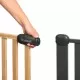 Poarta de siguranta 74-105 cm Kidwell Trasti - Negru Poarta de siguranta 74-105 cm Kidwell Trasti - Negru