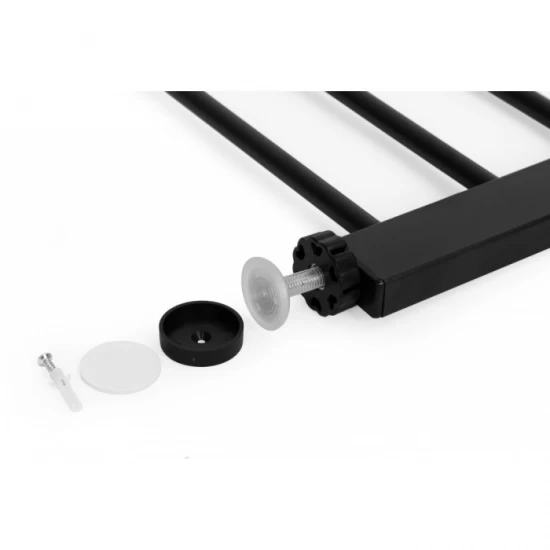 Poarta de siguranta 74-80 cm Ecotoys SF-011A-BC - Lemn Metal