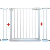 Poarta de siguranta din metal 79-105 cm R-Sport S2 - Alb