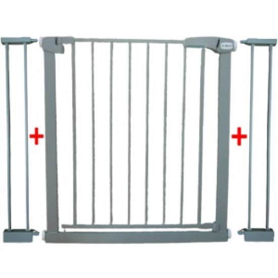 Poarta de siguranta din metal 79-105 cm R-Sport S2 - Gri