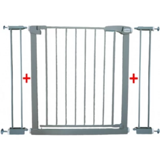 Poarta de siguranta din metal 79-105 cm R-Sport S2 - Gri