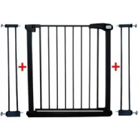 Poarta de siguranta din metal 79-105 cm R-Sport S2 - Negru