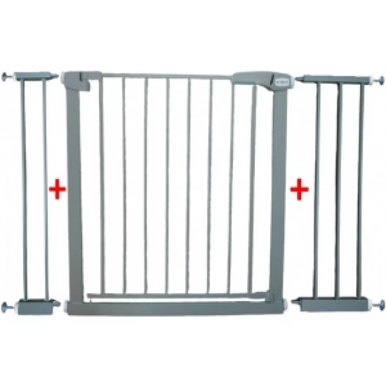 Poarta de siguranta din metal 79-115 cm R-Sport S3 - Gri