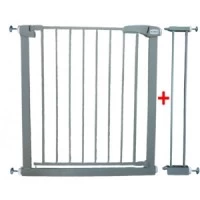 Poarta de siguranta din metal 79-94 cm R-Sport S1 - Gri