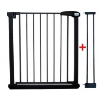 Poarta de siguranta din metal 79-94 cm R-Sport S1 - Negru