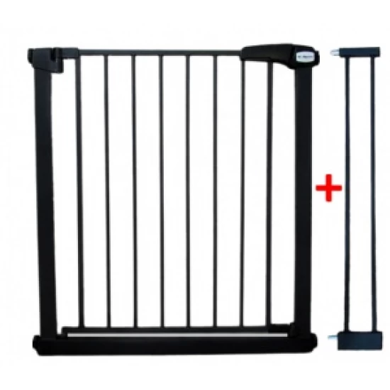 Poarta de siguranta din metal 79-94 cm R-Sport S1 - Negru