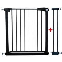 Poarta de siguranta din metal 79-94 cm R-Sport S1 - Negru