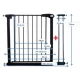 Poarta de siguranta din metal 79-94 cm R-Sport S1 - Negru
