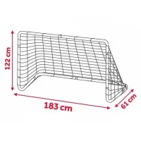 Poarta pentru fotbal 183 x 122 x 61 cm Neo-Sport 1450