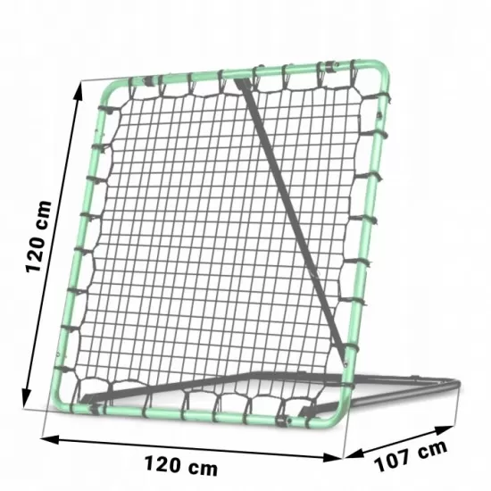 Poarta pentru fotbal rebounder 120 x 120 cm Neo-Sport 1459 Poarta pentru fotbal rebounder 120 x 120 cm Neo-Sport 1459