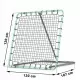 Poarta pentru fotbal rebounder 120 x 120 cm Neo-Sport 1459 Poarta pentru fotbal rebounder 120 x 120 cm Neo-Sport 1459