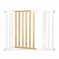 Poarta siguranta 74 - 105 cm Nukido 718500 - Metal + Lemn