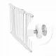 Poarta siguranta 75-105 cm Nukido 718100 - Alb Poarta siguranta 75-105 cm Nukido 718100 - Alb