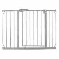 Poarta siguranta 75-115 cm Nukido 718301 - Gri