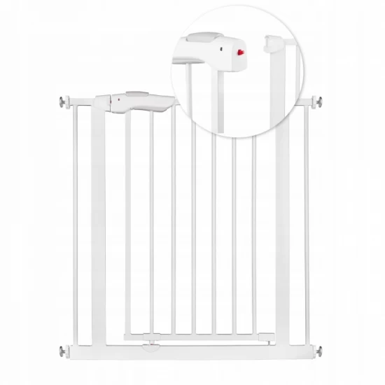 Poarta siguranta 75-85 cm Nukido 718001 - Alb