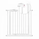 Poarta siguranta 75-85 cm Nukido 718001 - Alb