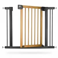 Poarta siguranta 76-104 cm Nukido - Metal + Lemn