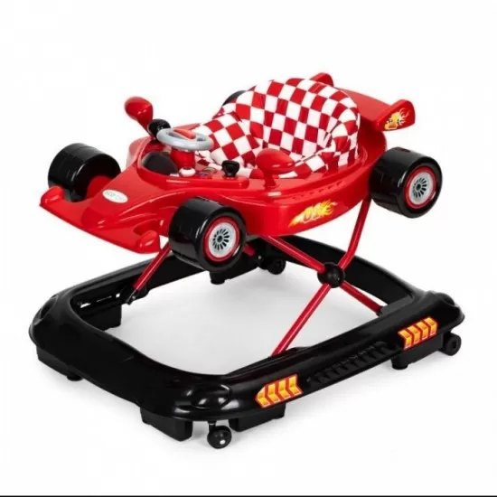 Premergator Formula 1 pentru copii cu panou multimedia Ecotoys J-A301E0 - Rosu Premergator Formula 1 pentru copii cu panou multimedia Ecotoys J-A301E0 - Rosu