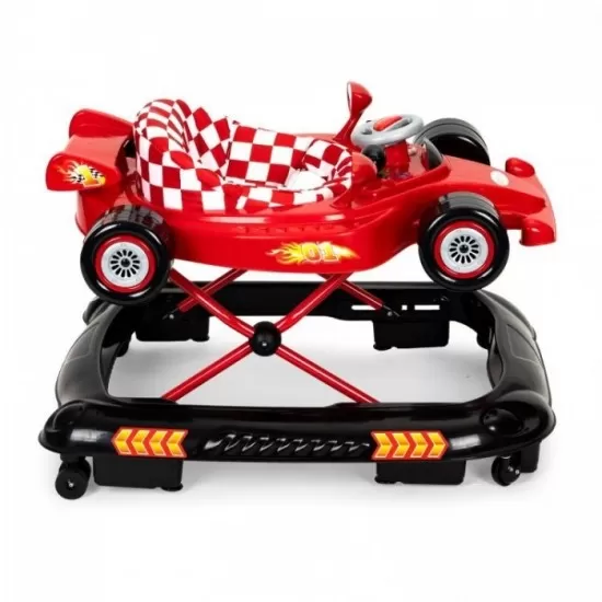 Premergator Formula 1 pentru copii cu panou multimedia Ecotoys J-A301E0 - Rosu Premergator Formula 1 pentru copii cu panou multimedia Ecotoys J-A301E0 - Rosu