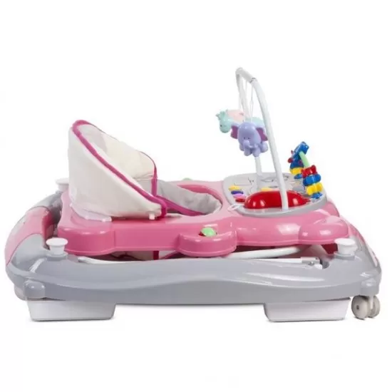Premergator Sun Baby Pisicuta cu functie de balansoar - Pink Grey Premergator Sun Baby Pisicuta cu functie de balansoar - Pink Grey