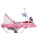Premergator Sun Baby Pisicuta cu functie de balansoar - Pink Grey Premergator Sun Baby Pisicuta cu functie de balansoar - Pink Grey