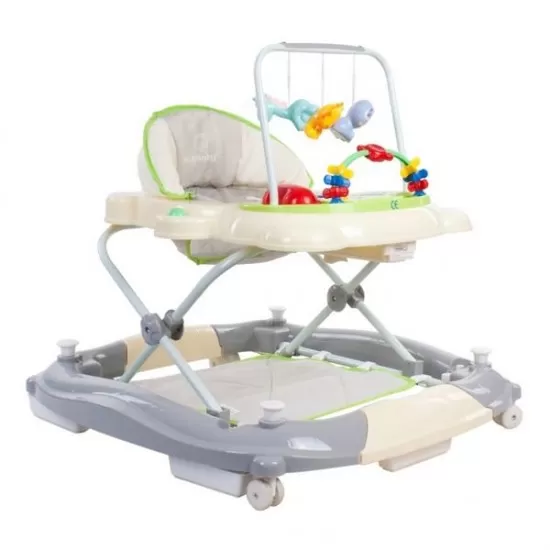 Premergator Sun Baby Pisicuta cu functie de balansoar - Green Grey Premergator Sun Baby Pisicuta cu functie de balansoar - Green Grey