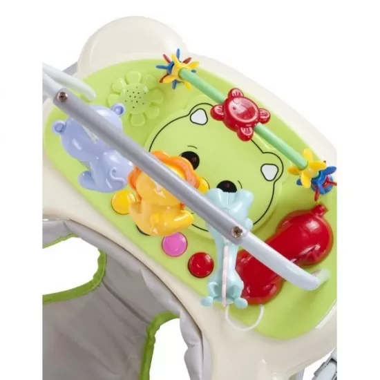 Premergator Sun Baby Pisicuta cu functie de balansoar - Green Grey Premergator Sun Baby Pisicuta cu functie de balansoar - Green Grey