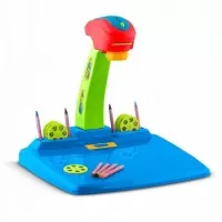Proiector pentru desene cu accesorii incluse Ricokids 772001 - Albastru