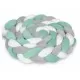 Protectie laterala pentru patut, impletita, 3 m, Ricokids 722102 - Verde Protectie laterala pentru patut, impletita, 3 m, Ricokids 722102 - Verde