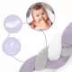 Protectie laterala pentru patut impletita 3 M Ricokids 722104 - Mov