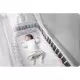 Protectie laterala pentru patut impletita 3 M Ricokids 722105 - Albastru - Roz